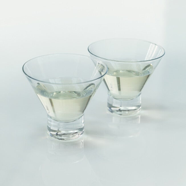 Heavy Base Crystal Martini Glasses, , on-hover image number null