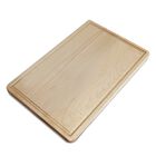 Delice Maple Rectangle Cutting Board with Juice Drip Groove, NATURAL, hi-res image number 0