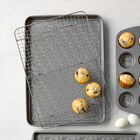 Baking Sheet 18 X 13 17 X 12 No Stick Rack, ASH GREY, hi-res image number null