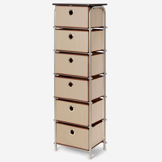 Eve 6-Drawer Tall Soft Storage, Eve 6-Drawer Tall Soft Storage,