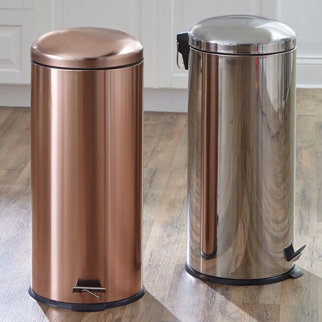 Set of 2 Step Trash Cans , , on-hover image number null
