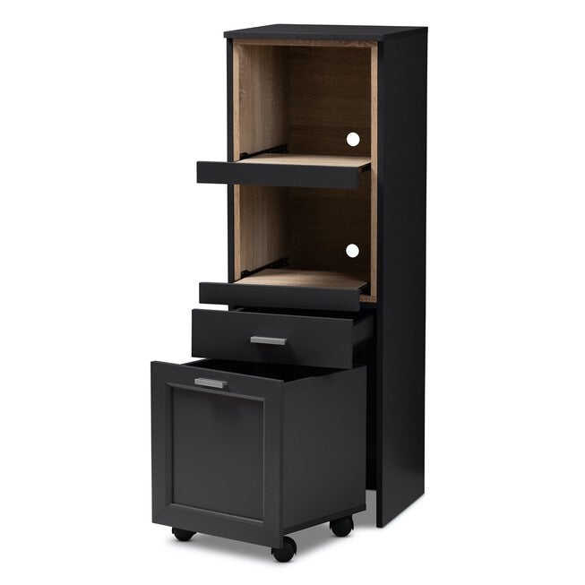 Fabian Kitchen Cabinet With Roll-Out Compartment Furniture, , on-hover image number 1