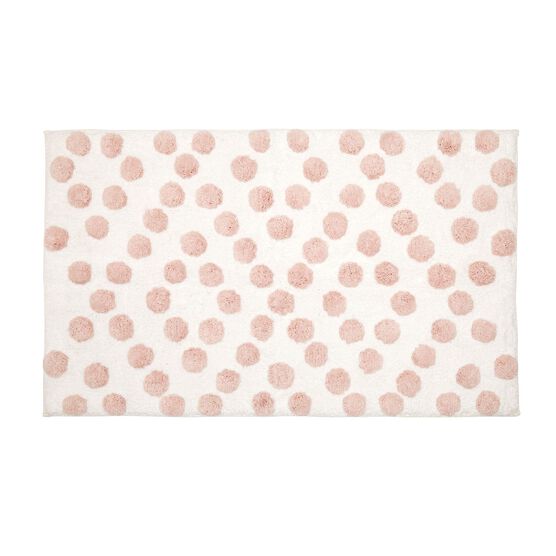 Dots Cotton Bath Rug Brylane Home