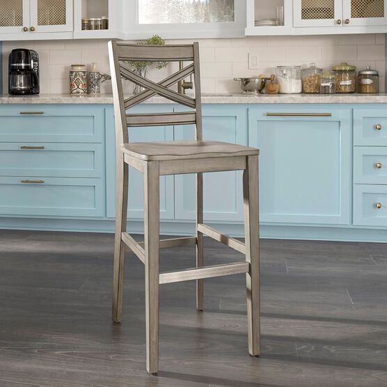 Mountain Lodge Bar Stool , MULTI GRAY, hi-res image number null