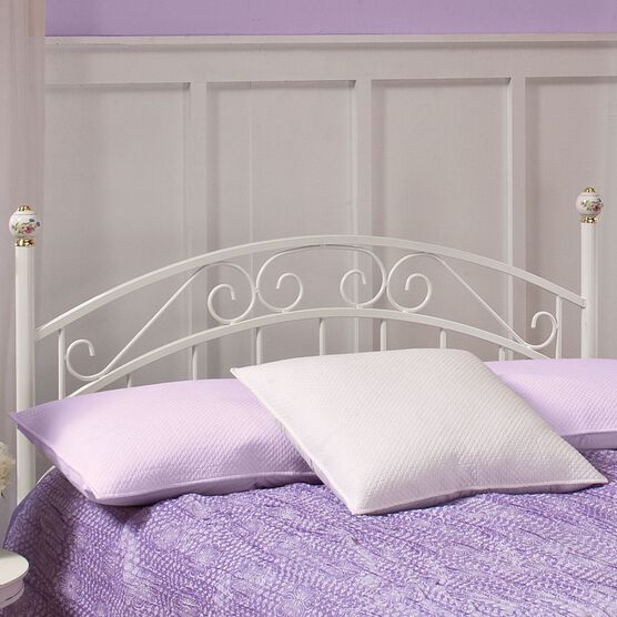 Full Headboard with Headboard Frame, 63½"Lx53½"Wx54½"H, WHITE Full Headboard with Headboard Frame, 63½"Lx53½"Wx54½"H, WHITE