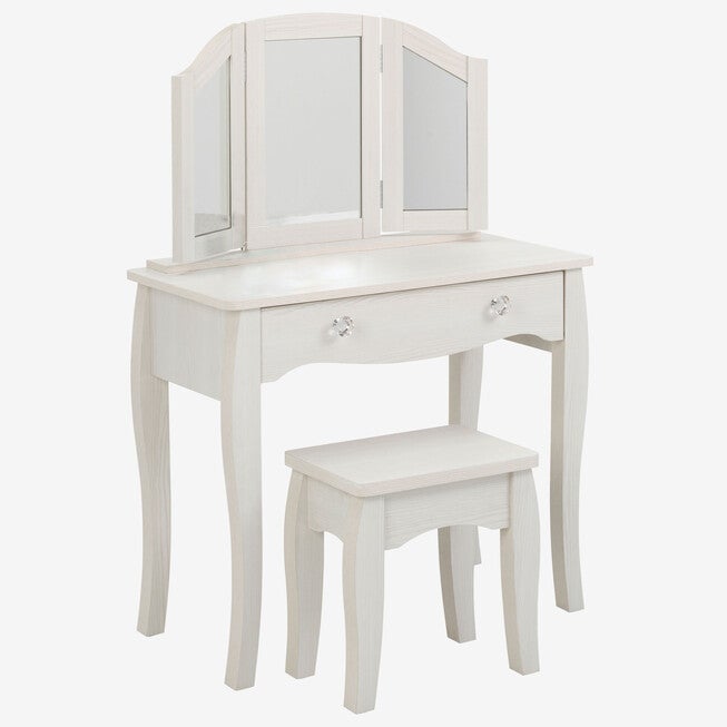 Lindsay Vanity with Stool, STONE WHITE OAK, hi-res image number 0