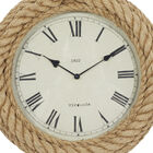 Beige Coastal Wood Wall Clock, , alternate image number null
