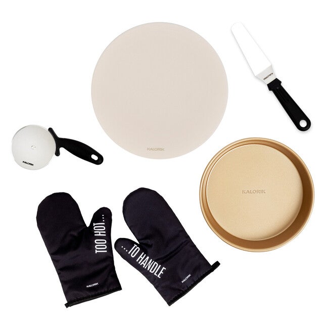 Kalorik MAXX “Tower of Pizza" 6-Piece Pizza Set, , on-hover image number 1