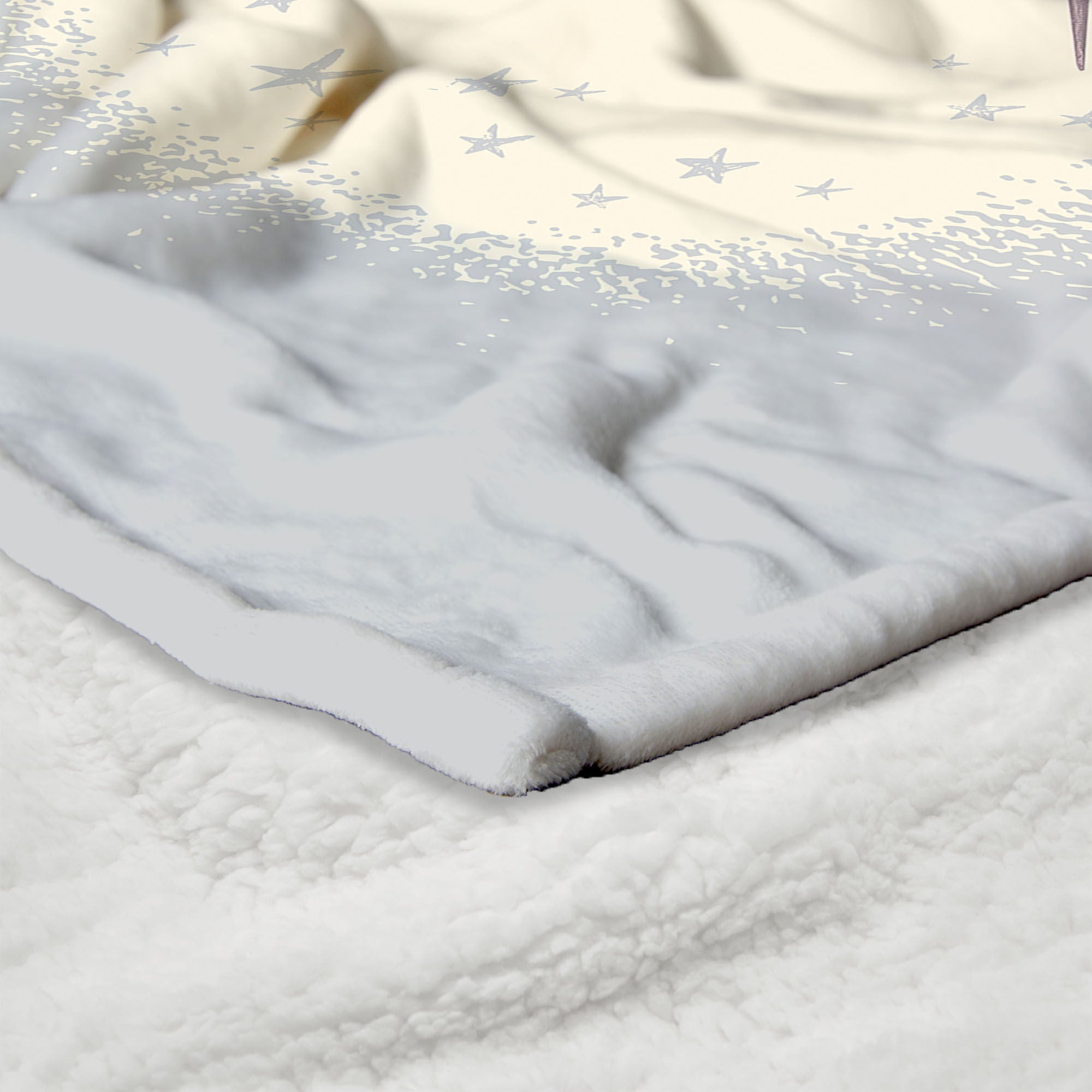 Warner Bros. Where the Wild Things Are He Sailed Silk Touch Sherpa Throw Blanket 50x60 Inches, GRAY, alternate image number 4