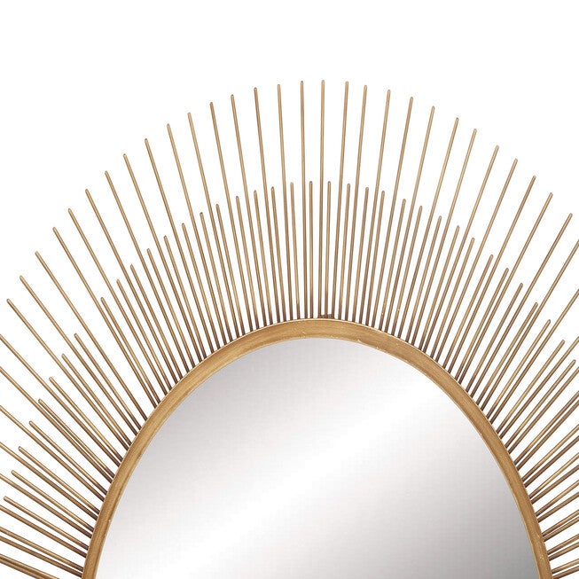 Gold Modern Metal Wall Mirror, , alternate image number 3