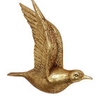 Set Of 3 Gold Polystone Coastal Birds Wall Décor, , alternate image number null