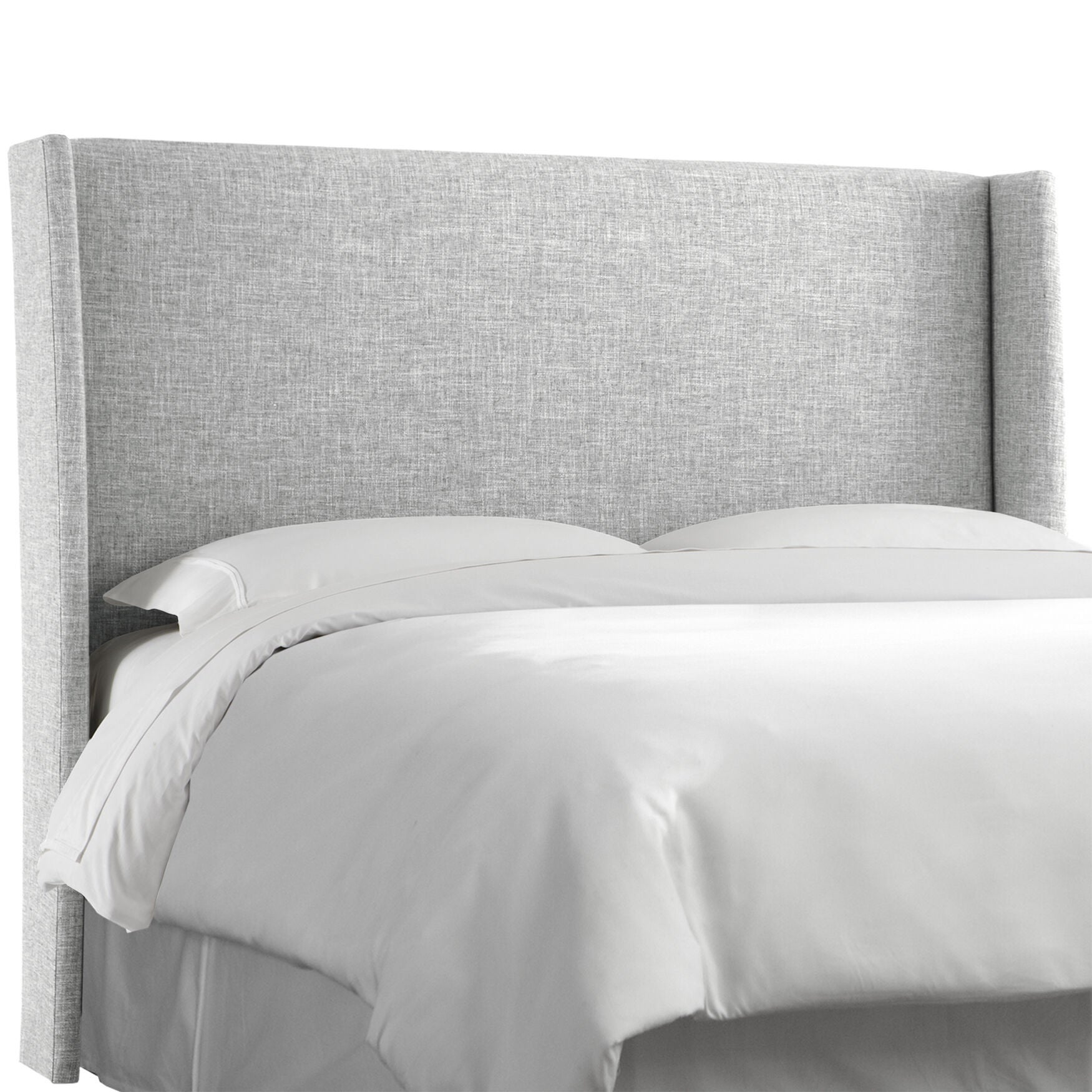 Lawrence Full Wingback Headboard, ZUMA PUMICE, hi-res image number 0