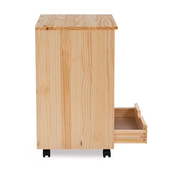 Croghan Six Drawer Wide Rolling Storage Cart, , alternate image number null