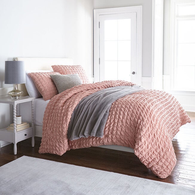 Brooke 4-Pc. Duvet Kit , VINTAGE PINK, hi-res image number null