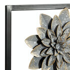 Set Of 2 Grey Metal Contemporary Wall Decor, , alternate image number null