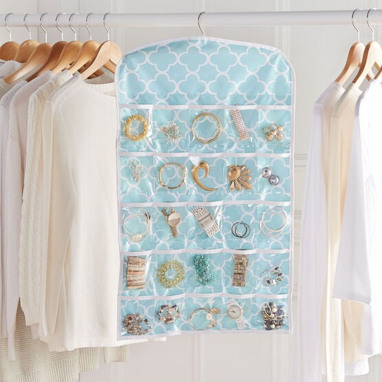 hanging jewelry organizer pattern