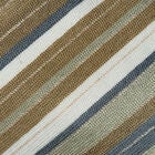 Edie @ Home Indoor/Outdoor Ombre Bias Crewel Embroidered Stripe Decorative Throw Pillow 12X24, Aqua Multi, , alternate image number null