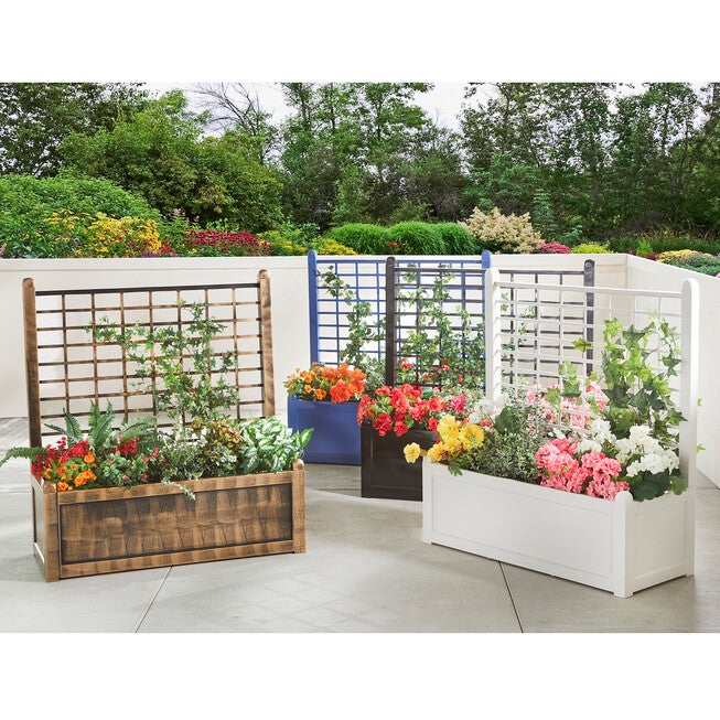 Flower Box With Trellis, , on-hover image number null