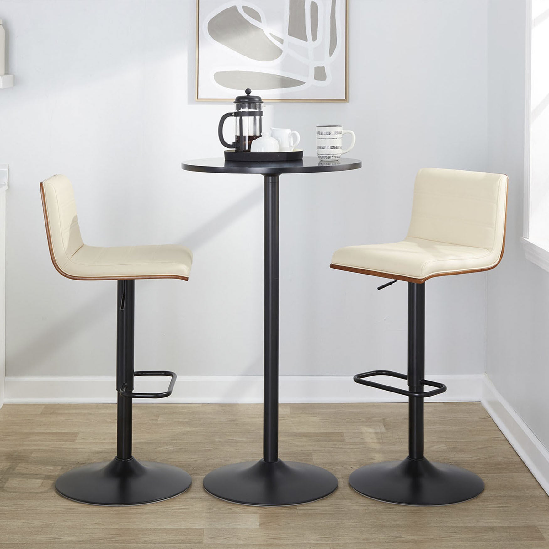 Vasari Adjustable Barstool - Set Of 2, , alternate image number 7