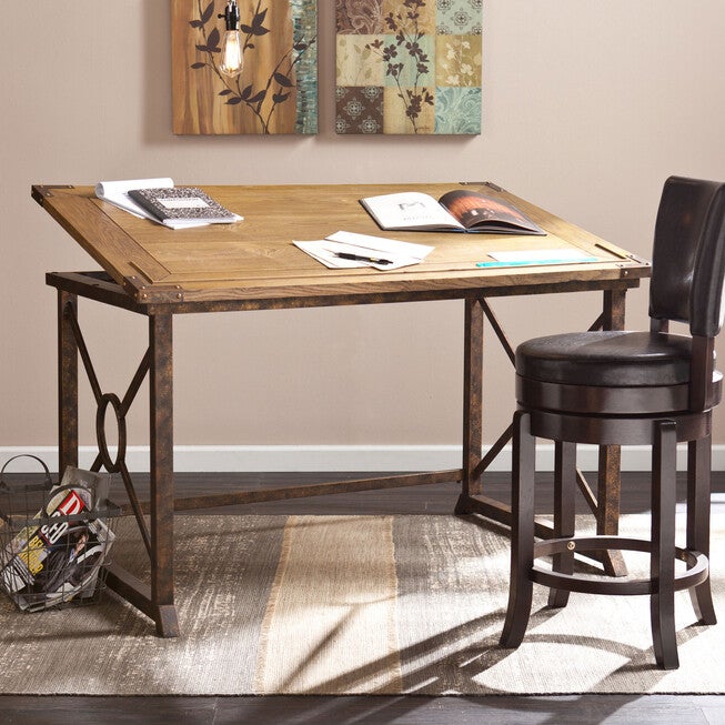 Tilt-Top Drafting Table, , alternate image number 2