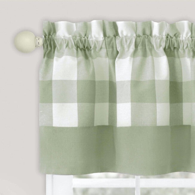 Hunter Window Curtain Tier Pair And Valance Set, , on-hover image number 1