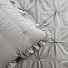 Ravello Pintuck Ruffle Skirt Bedspread 3 Pc Set, , alternate image number null