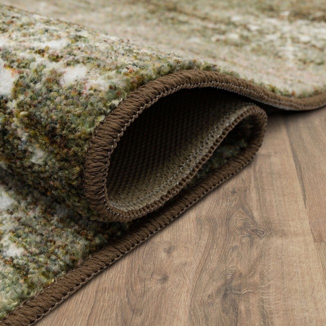 Barnwood Snowflakes Driftwood Kitchen Rug, , alternate image number null
