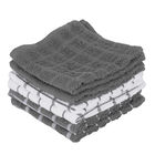6Pk Terry Check Dish Cloth Dish Cloth, , on-hover image number null