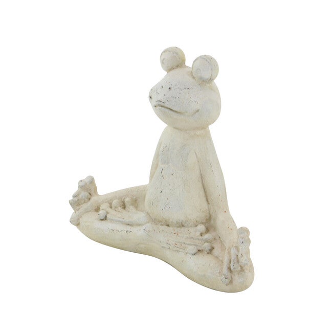 Set Of 2 White Resin Eclectic Garden Sculpture, , alternate image number 3