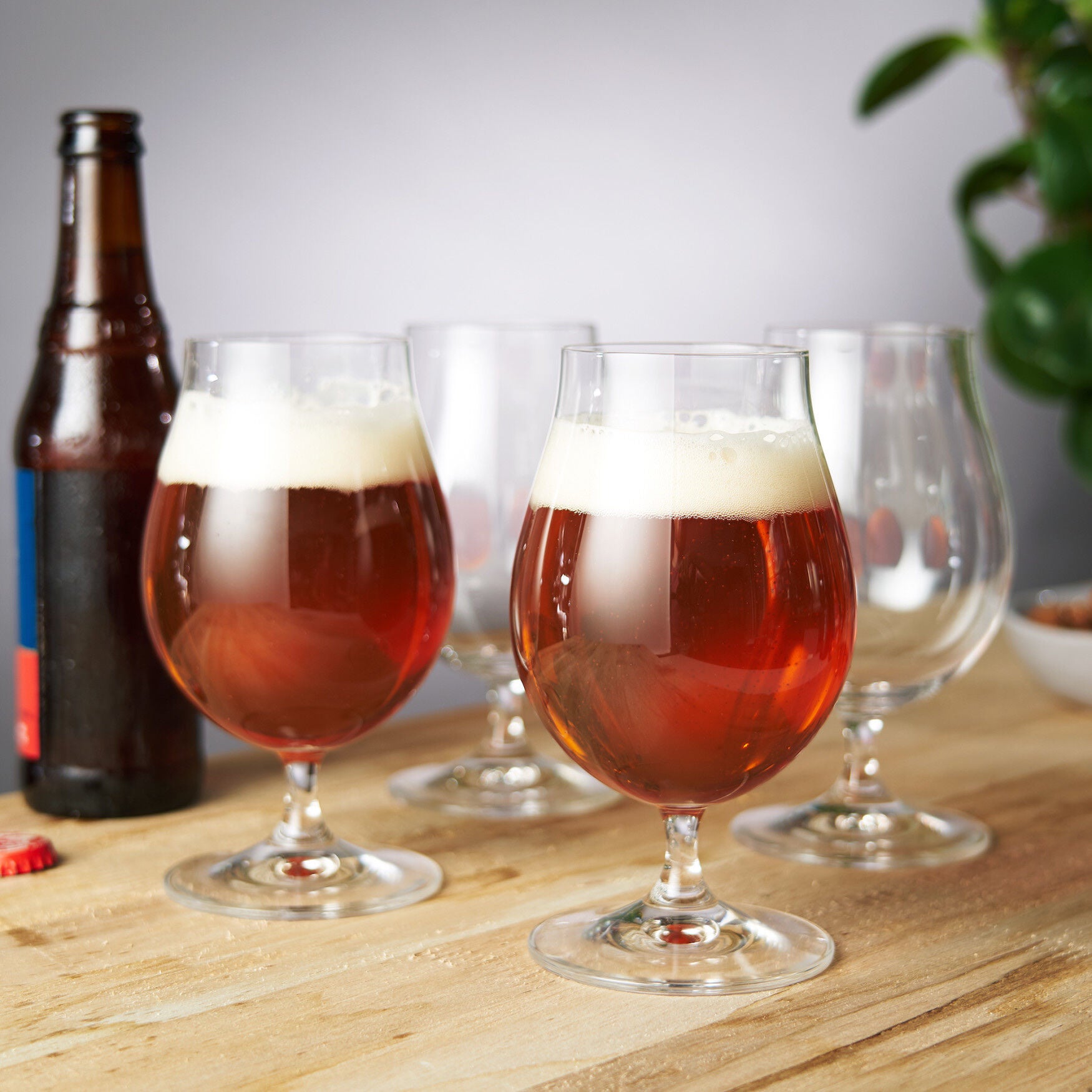 15.5 Oz Beer Tulip Glass (Set Of 4), , on-hover image number 1