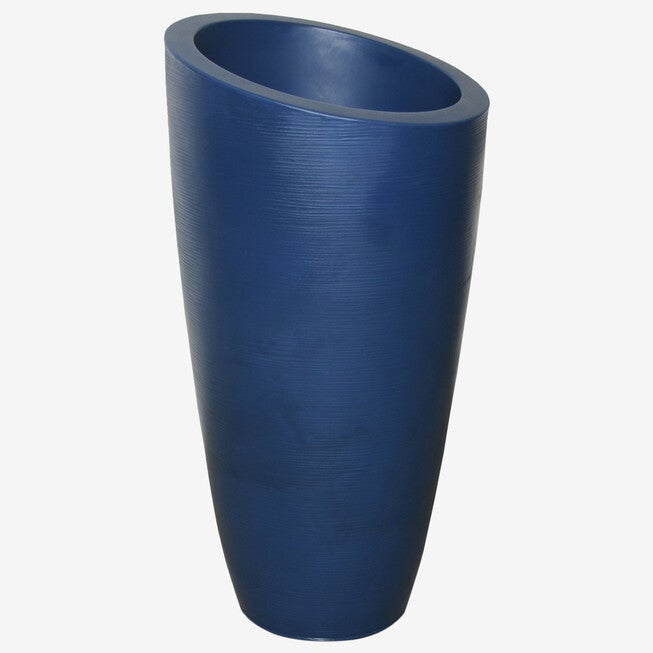 Modesto Tall Planter, BLUE, hi-res image number 0