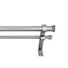Imperial Corona Double Window Curtain Rod Set Window, , alternate image number null