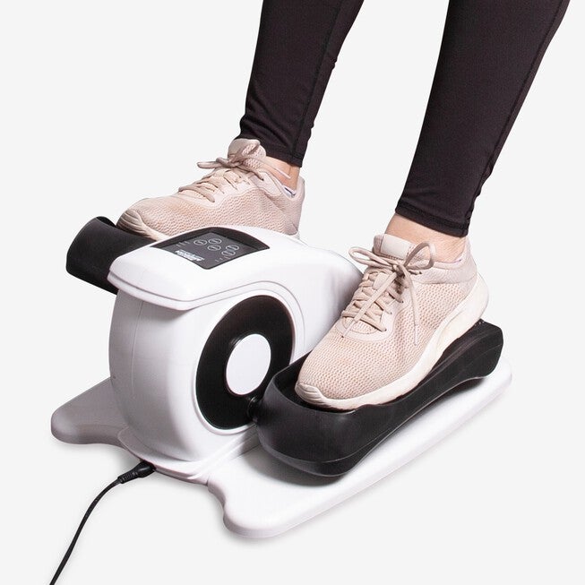Circulation Elliptical Leg Exerciser, WHITE BLACK, hi-res image number 0