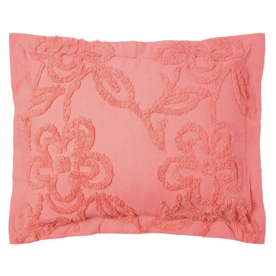Flora Chenille Sham, Flora Chenille Sham,