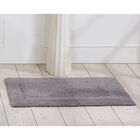 Lux Collections Bath Mat Rug 21" X 34" Rectangle, GRAY, hi-res image number 0