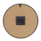 Round Black Wood Clement Audierne Wall Clock, , alternate image number null