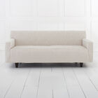 BH Studio Ikat Stretch Extra-Long Sofa Slipcover, LINEN, hi-res image number 0