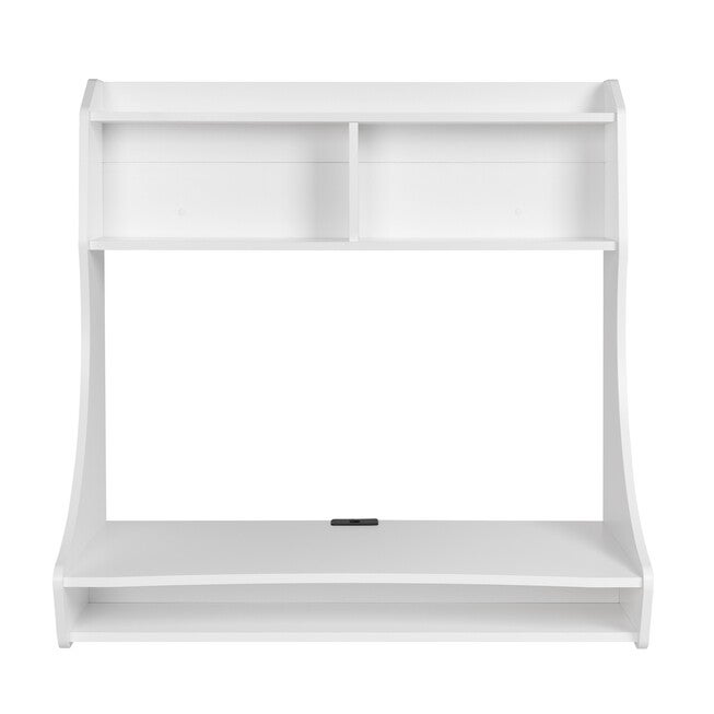 Compact Hanging Desk, White, , alternate image number null