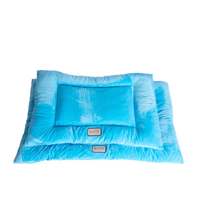 Medium Pet Bed Mat , Dog Crate Soft Pad With Poly Fill Cushion, , alternate image number null