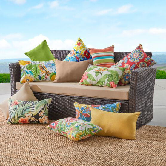 20" x 13" Lumbar Pillow, HIBISCUS, hi-res image number null