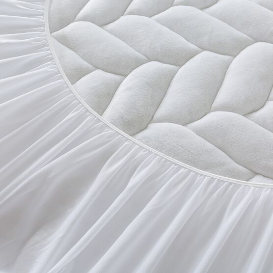 Micro-Mink Down Alternative 1 In. Mattress Topper Mattress Toppers, , alternate image number null