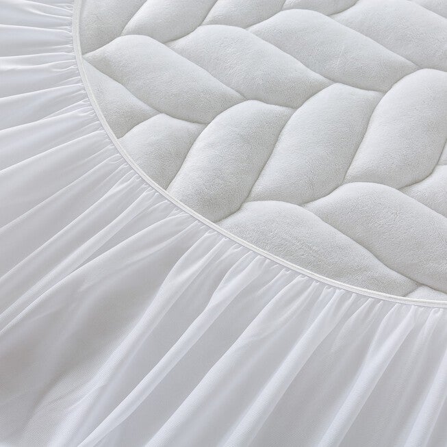 Micro-Mink Down Alternative 1 In. Mattress Topper Mattress Toppers, , alternate image number 5