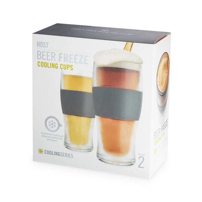 Freeze Cooling Pint Glasses (Set Of 2) By, , alternate image number null