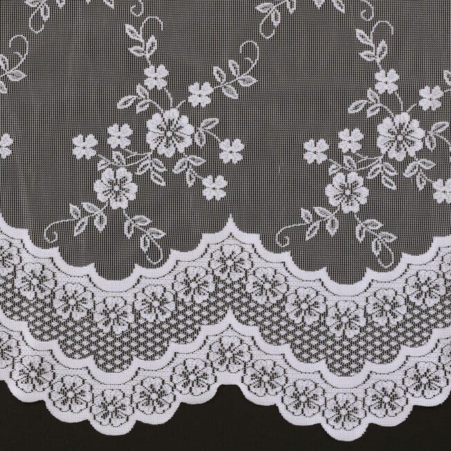 Mona Lisa Sheer Rod Pocket Swag Valance Set, , alternate image number 8