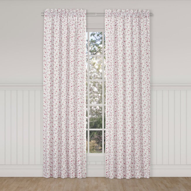 Bungalow 84 Inch Window Panel Pair, ROSE, alternate image number null