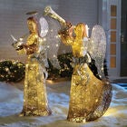 60" Pre-Lit Angel, , alternate image number null