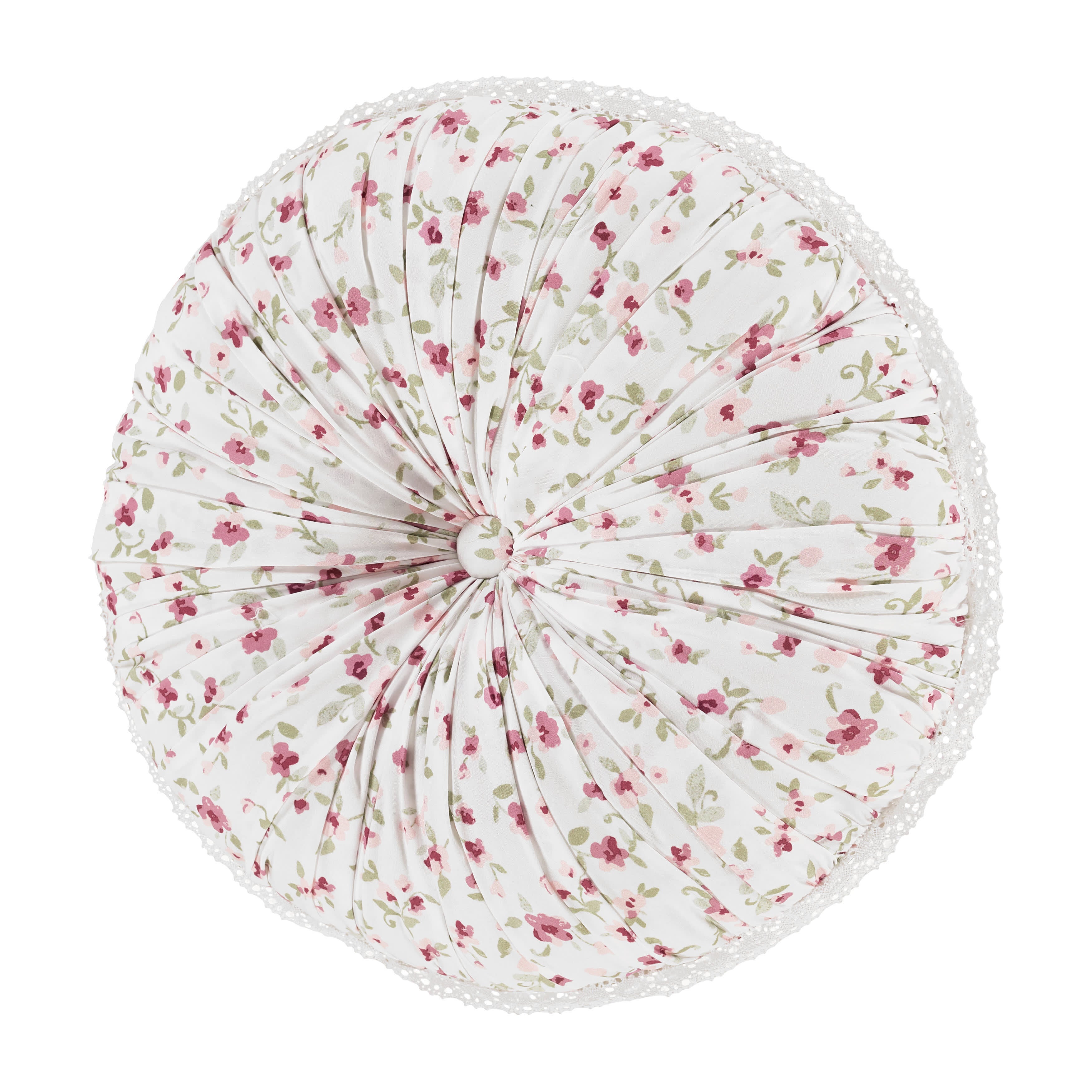 Bungalow Round Decorative Throw Pillow, ROSE, hi-res image number null