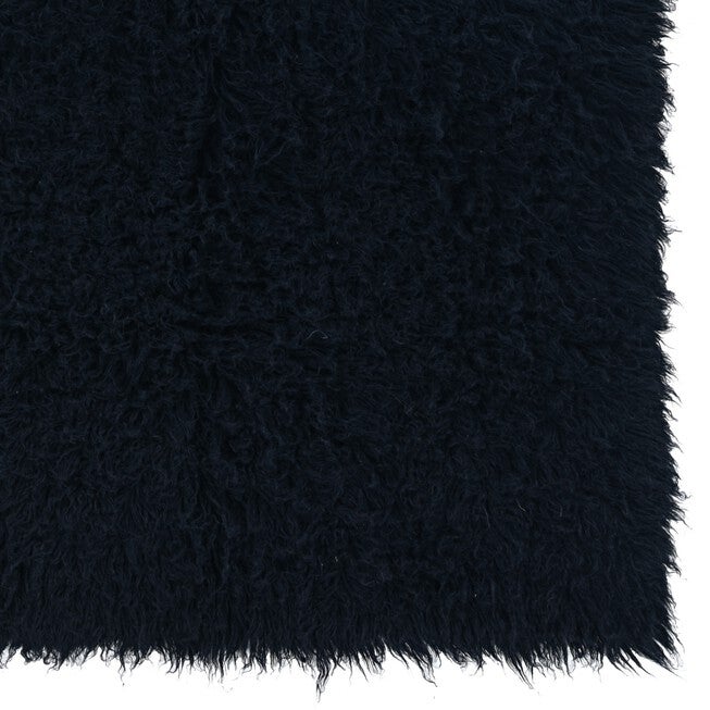 Flokati Black Rug, , alternate image number 2