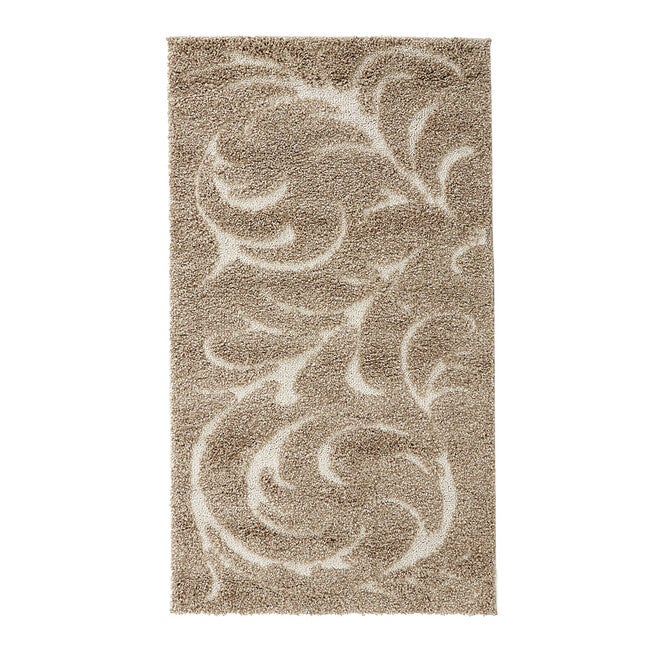 Small Winding Vines High-Low Rug, BEIGE, hi-res image number null