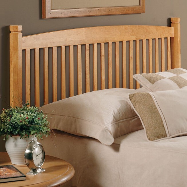 Full Headboard with Headboard Frame, 71½"Lx60 inchesWx42 inchesH, OAK, hi-res image number 0